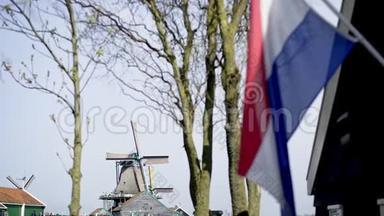 爱国荷兰概念。